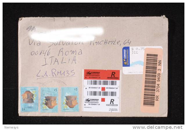 2008 COVER TO ITALY CORREO ARGENTINO - Altri & Non Classificati