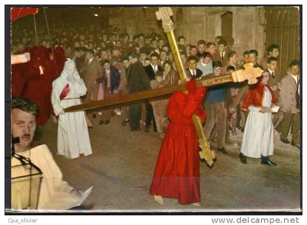 20 SARTENE Procession Du Catenaccio, Vendredi Saint, Très Animée, Ed CIM, CPSM 10x15, 197? - Sartene