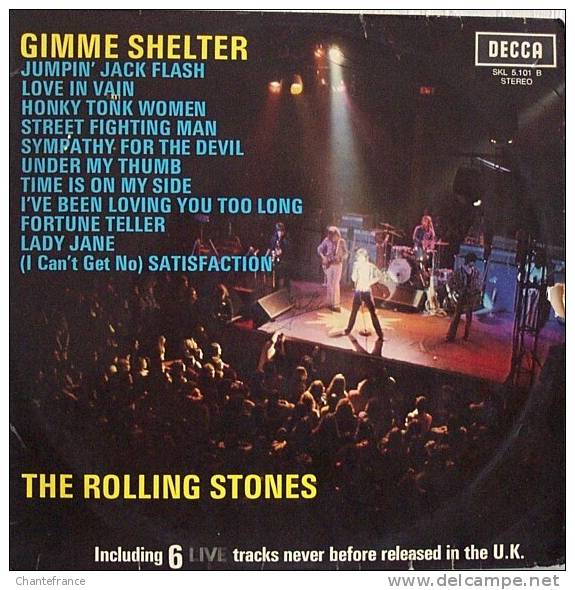 The Rolling Stones LP *gimme Shelter* - Autres - Musique Anglaise