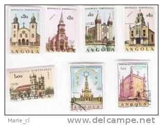 Lot De 7 Timbres D´ANGOLA - Angola