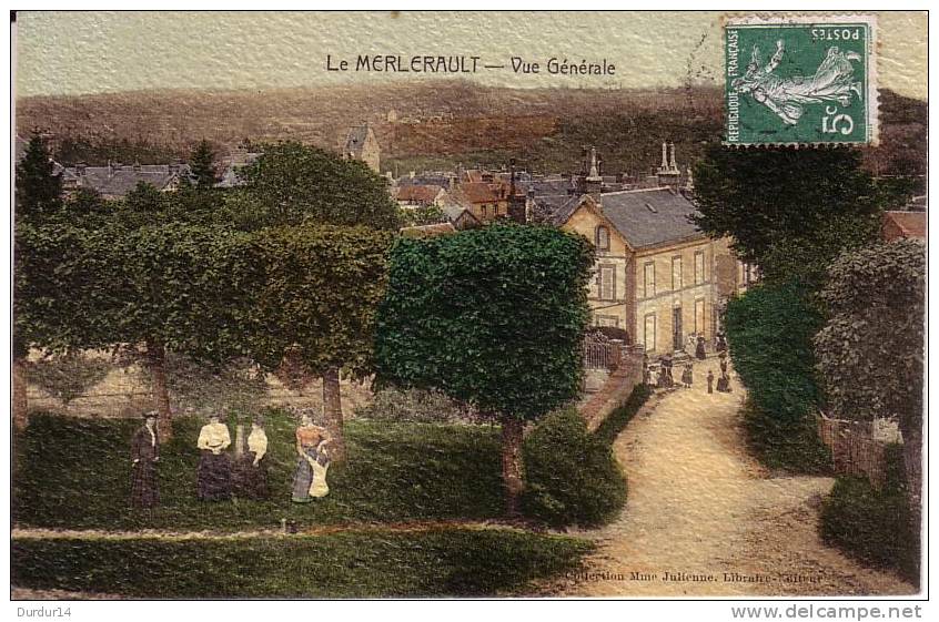 LE MERLERAULT (Orne).  Vue Générale  (Belle Carte Couleur) - Le Merlerault