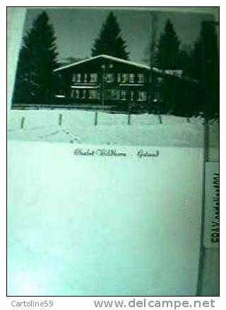 SUISSE HELVETIA GSTAAD CHALET WILDHORN VB1953   A1715 - Gstaad