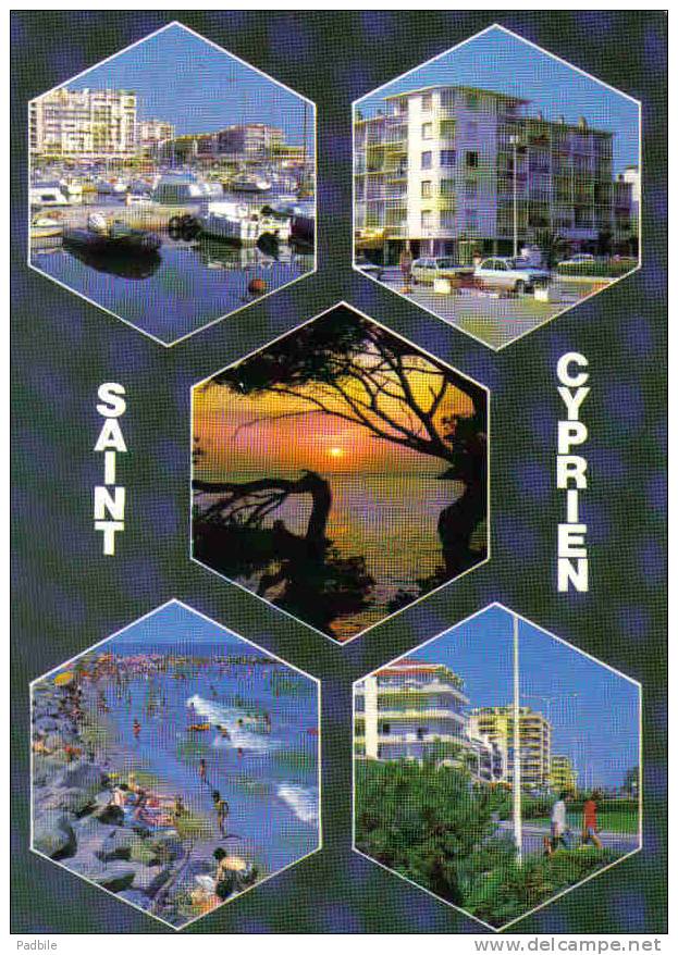 Carte Postale  66.  St-Cyprien  Trés Beau Plan - Saint Cyprien