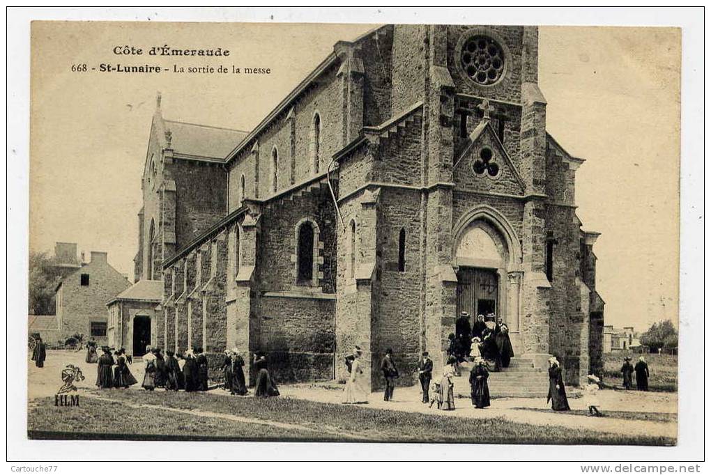 K11 - SAINT-LUNAIRE - La Sortie De La Messe - Saint-Lunaire