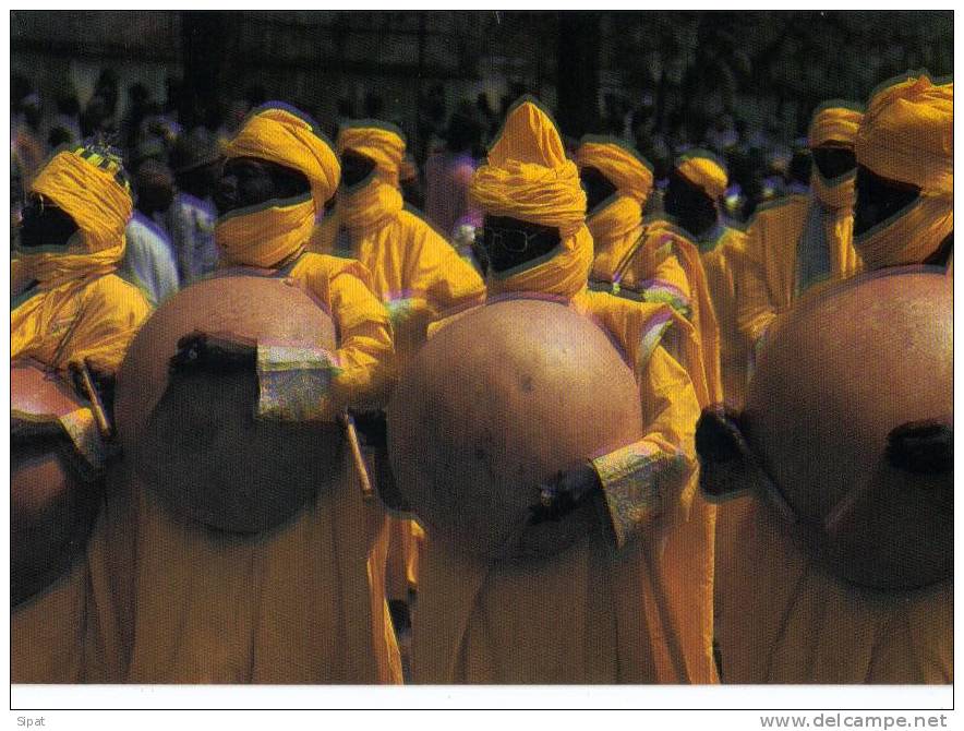 NIGER / (TIMBRE ET OBLITERATION) / AU SON DES CALEBASSES / HOA QUI / - Niger