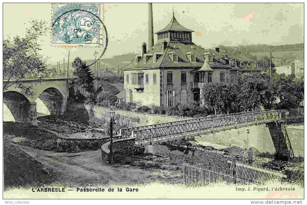 L'ARBRESLE - Passerelle De La Gare - L'Arbresle