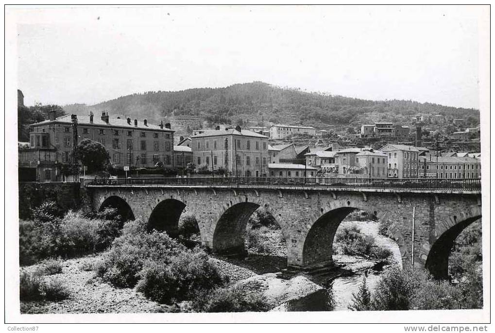 30 - GARD - BESSEGES - LE PONT De La CEZE Du COTE Des USINES - Bessèges