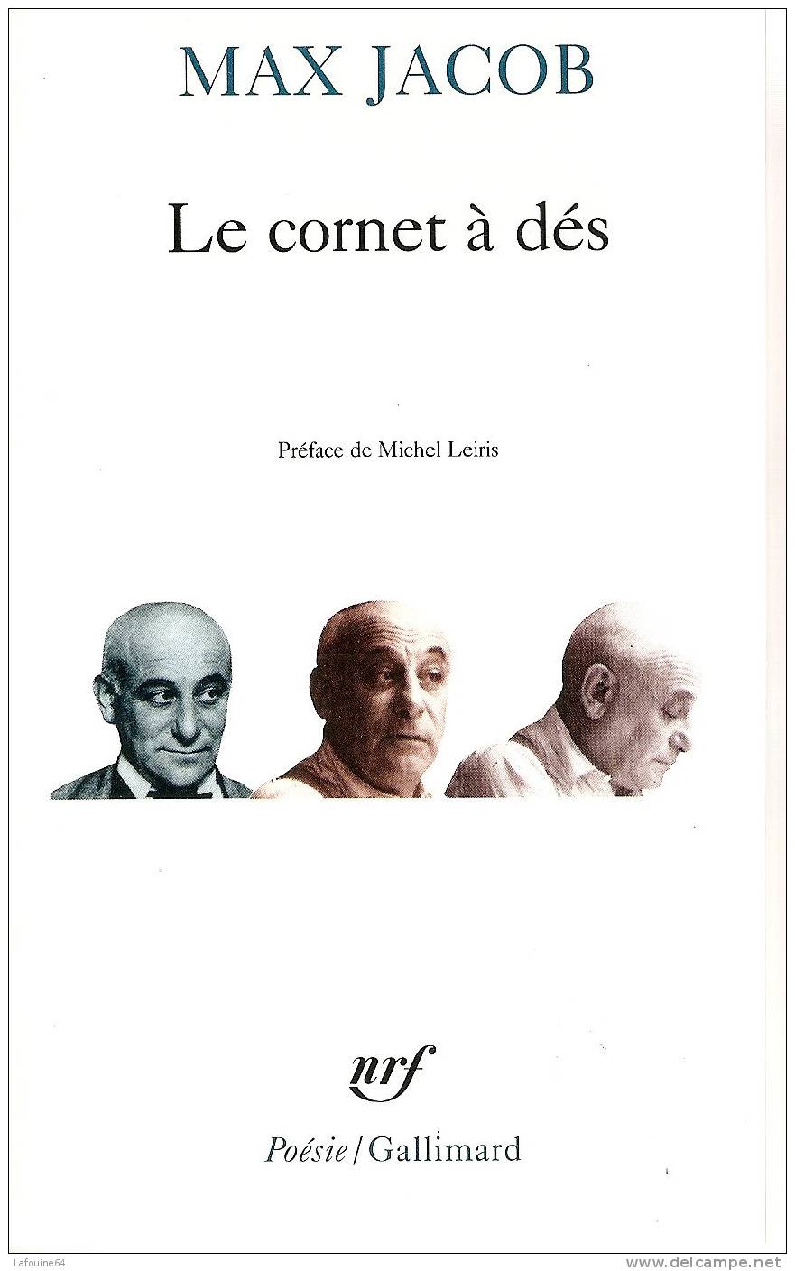 JACOB Max : Le Cornet à Dés - Poésie Gallimard - Frais De Port OFFERTS - French Authors