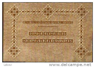 "Broderies Norvégiennes - 1ère Série" - Ed. Th. De Dillmont Mulhouse (non Daté) - Otros & Sin Clasificación