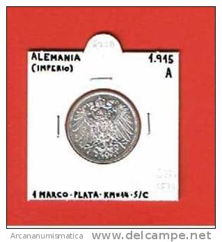 ALEMANIA/GERMANY   1 MARCO  PLATA/SILVER  1.915A  KM#14  SC/UNC    DL-6228 - 1 Mark