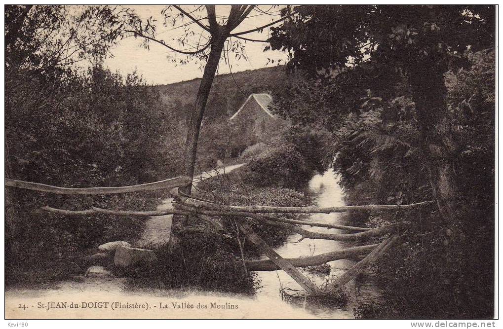 29 SAINT JEAN DU DOIGT La Vallée Des Moulins - Saint-Jean-du-Doigt