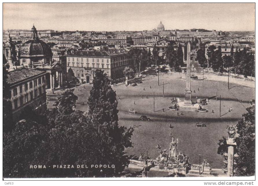 Roma - Piazza Del Popolo - Places