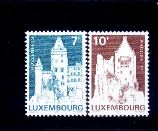 Luxembourg - Yv.no.1055/6 Neufs** - Neufs