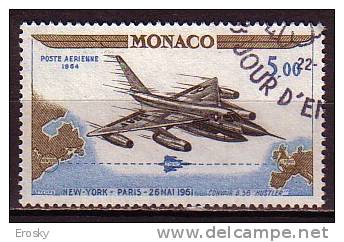 Q7273 - MONACO Aerienne Yv N°82 - Luftfahrt