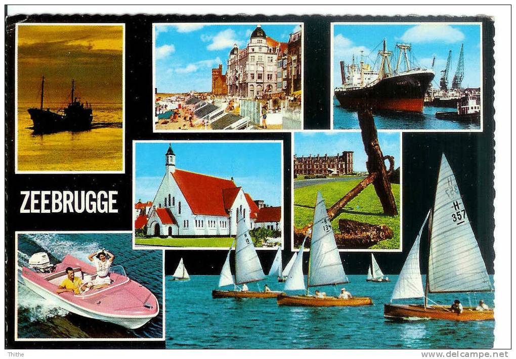 Un Bonjour De / Groeten Uit ZEEBRUGGE - Zeebrugge