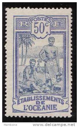 OCEANIE        N 54  Neuf . (avec Sa Trace De Charniere) - Unused Stamps