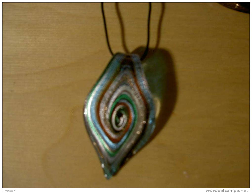 Bijoux, Pendentif, Collier, En Verre De Murano - Colgantes