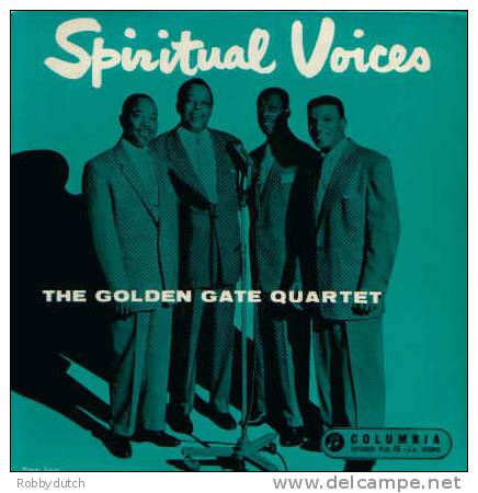 * 7" EP * GOLDEN GATE QUARTET - SPIRITUAL VOICES (Holland 1960 ?) - Chants Gospels Et Religieux
