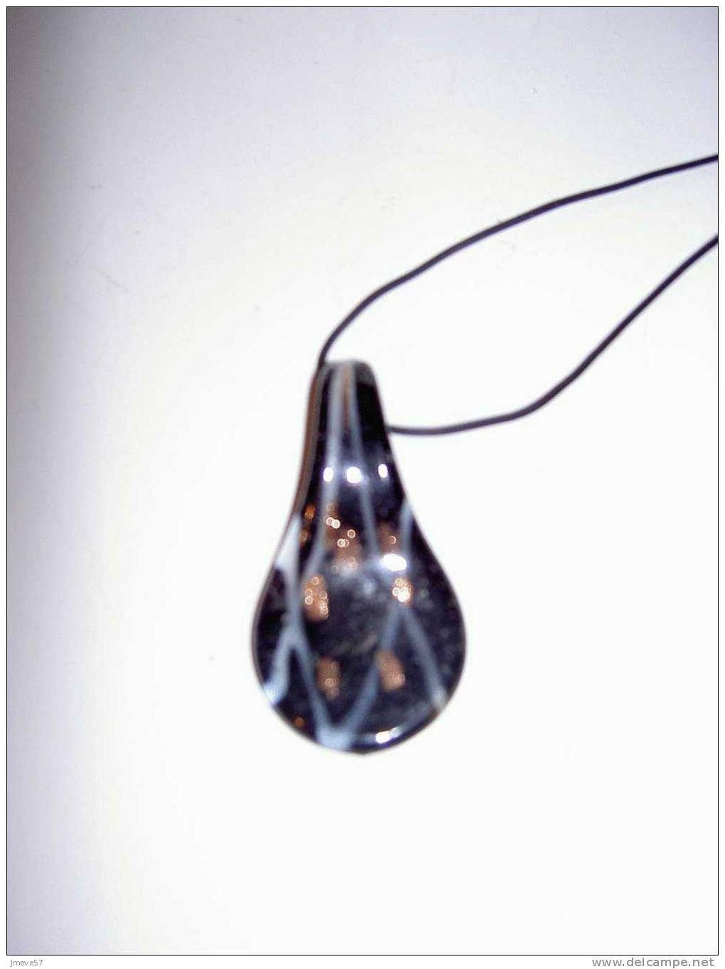 Bijoux, Pendentif, Collier, En Verre De Murano - Pendants