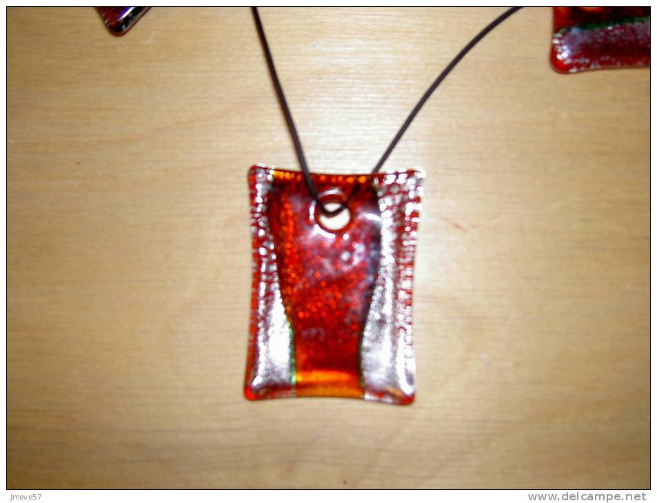 Bijoux, Pendentif, Collier, En Verre De Murano - Anhänger