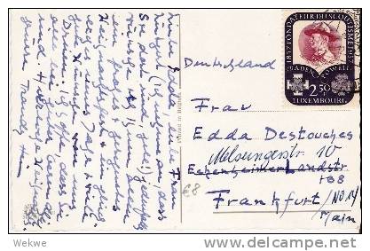 L083/LUXEMBURG  -  Baden Powell. Boy Scouts / Pfadfinder 1957 - Covers & Documents