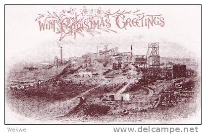 NSW069/ Weihnachten/X-mas 1898. Broken Hill, Silbermine - Enteros Postales