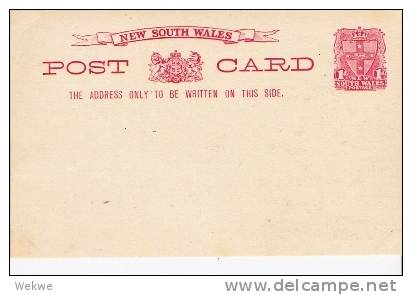 NSW074/ Grusskarte/Greetings 1897. Inscription Antique - Entiers Postaux