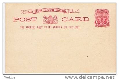 NSW075/ Grusskarte/Greetings 1847 Sydney Town Hall (Rathaus) - Enteros Postales