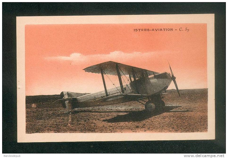 Istres Aviation - C 59  (  Photo Gouverneur Istres) - 1914-1918: 1ère Guerre