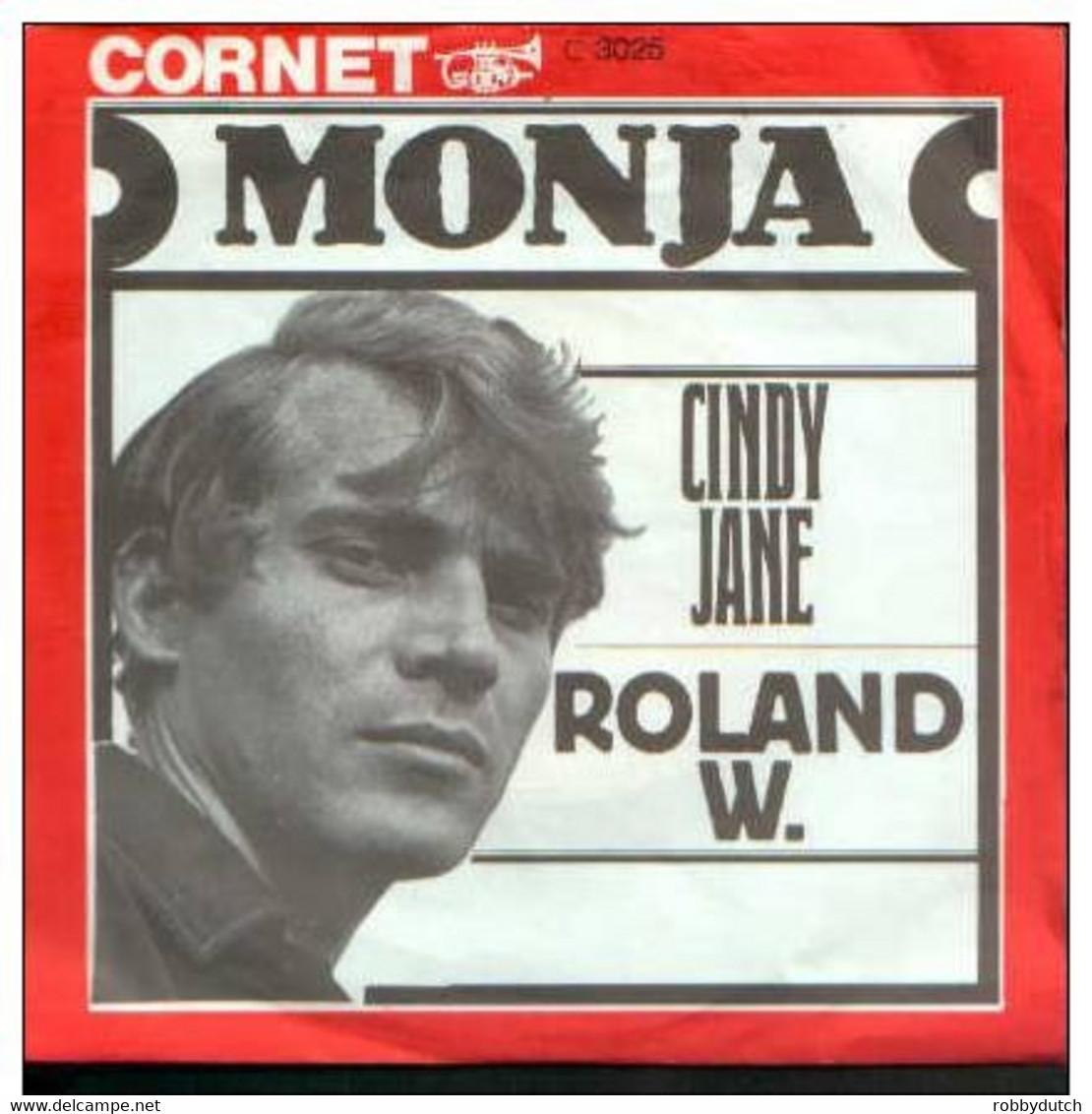 * 7" * ROLAND W. - MONJA  (Holland 1967 Ex-!!!) - Other - German Music