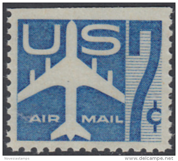 !a! USA Sc# C051a MNH SINGLE - Silhouette Of Jet Airliner - 2b. 1941-1960 Ongebruikt