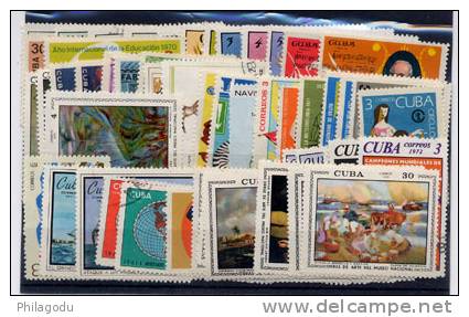 Cuba 1969---72, Jolies Séries Oblitérés,    >  20E  De Cote - Used Stamps