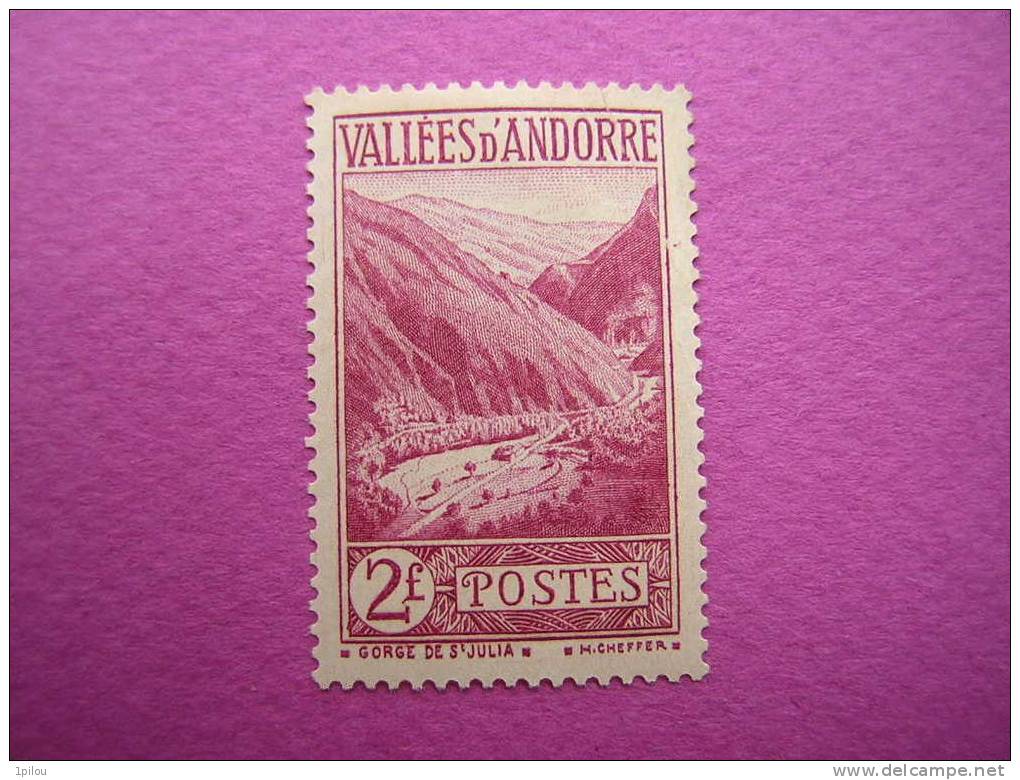 N° 41.  GORGES DE SAINT-JULIA. Voir Note. - Neufs