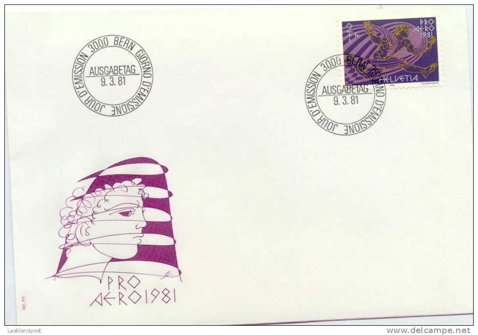 FDC Pro Aero 9-3-1981 (e175) - FDC