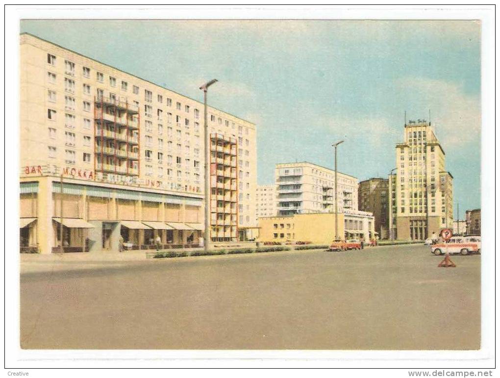 BERLIN - Hauptstadt Der Deutschen Demokratischen Republik.Karl Marx Allee - Charlottenburg