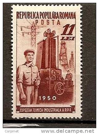 ROMANIA 1951 - Yvert Nº 1140 - MINT (LH) - Neufs