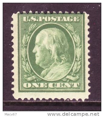 U.S. 374   **  Perf 12  1910-11  Issue  Single Line Wmk. - Ungebraucht