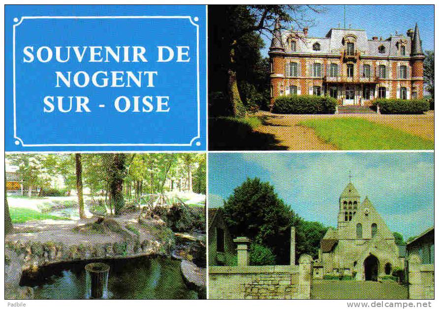 Carte Postale  60.  Nogent-sur-Oise  Trés Beau Plan - Nogent Sur Oise