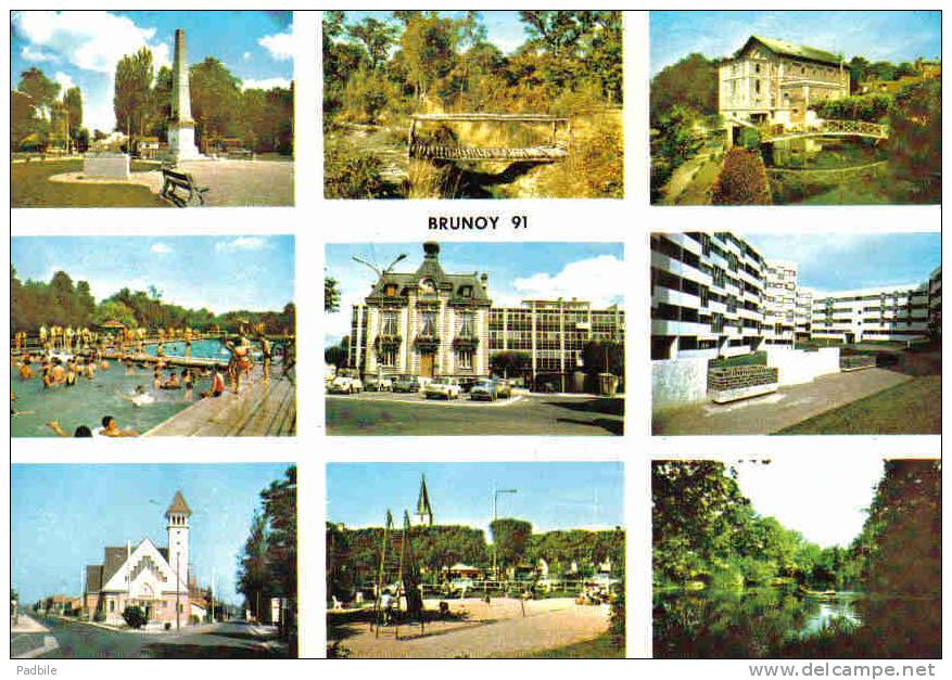 Carte Postale 91.  Brunoy Trés Beau Plan - Brunoy