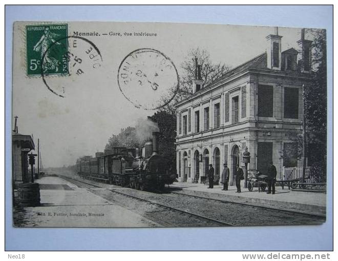 Monnaie, Gare, Vue Interieure - Monnaie