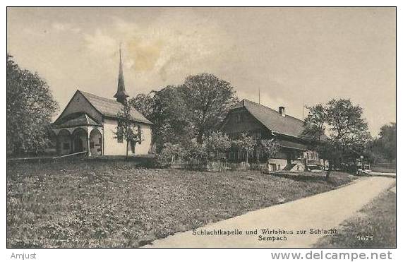 Canton De Lucerne, Sempach Schlachtkapelle - Sempach