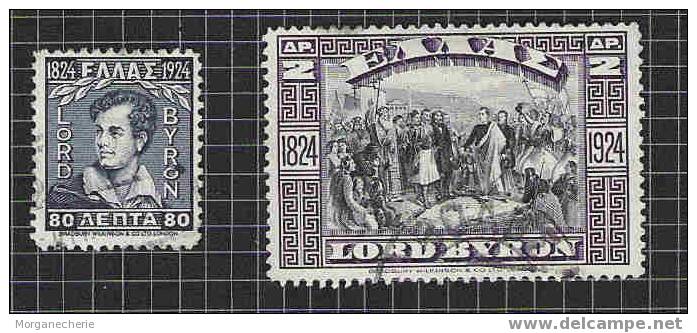 GRECE, GRIECHENLAND ELLAS, 192, BYRON MI 297-298 @ - Used Stamps