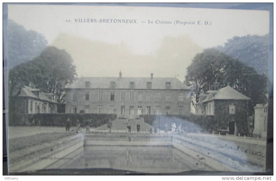 CPA 80-VILLERS BRETONNEUX-LE CHATEAU- - Villers Bretonneux