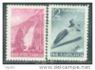 YU 1949-570-1 PLANICA, YUGOSLAVIA, 2v, MNH - Nuovi