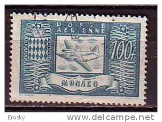 Q7254 - MONACO Aerienne Yv N°17 - Airmail