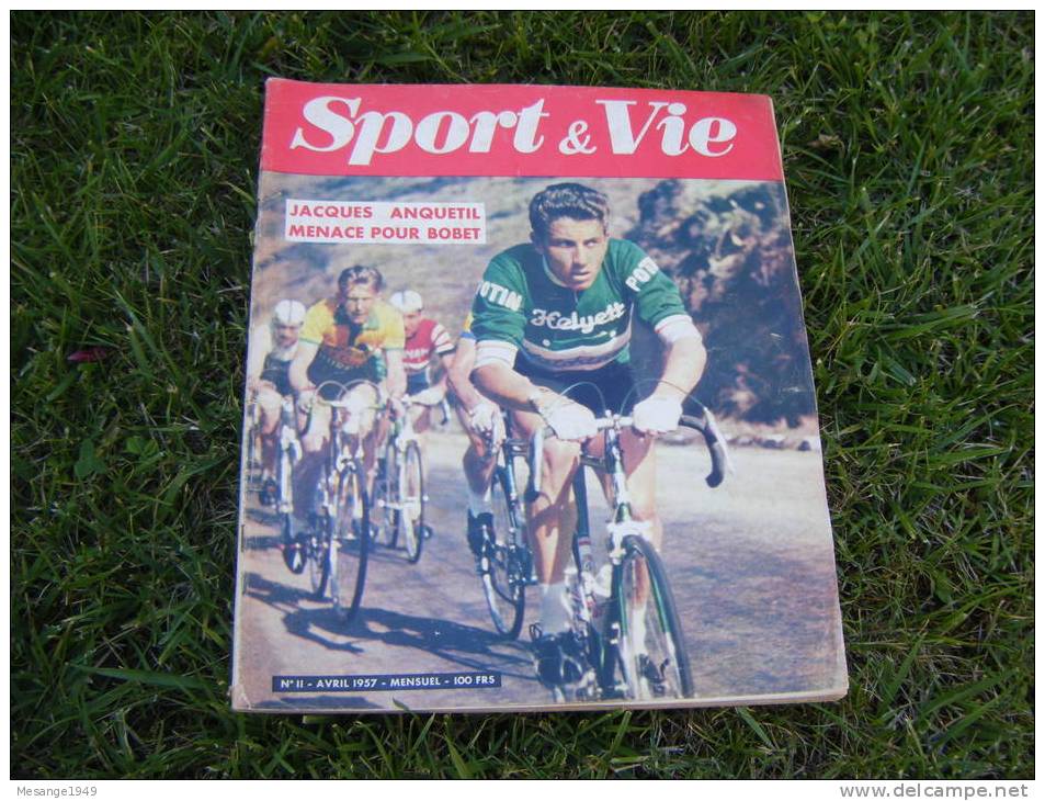 Sport Et Vie N°11-avril 1957-anquetil-castellotti-tazieff Etc..................2116- - Autres & Non Classés