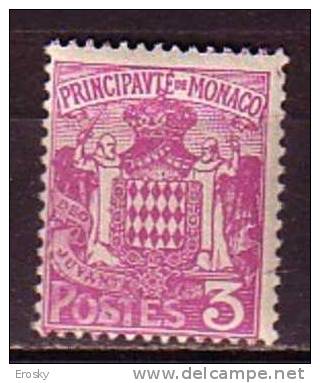 Q5075 - MONACO Yv N°74A ** - Unused Stamps
