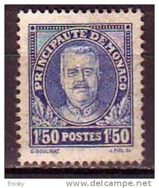 Q5094 - MONACO Yv N°118 * - Unused Stamps