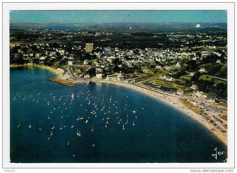 TREBEURDEN - Vue Aérienne : La Plage Un Jour De Régates V.119 - Trébeurden