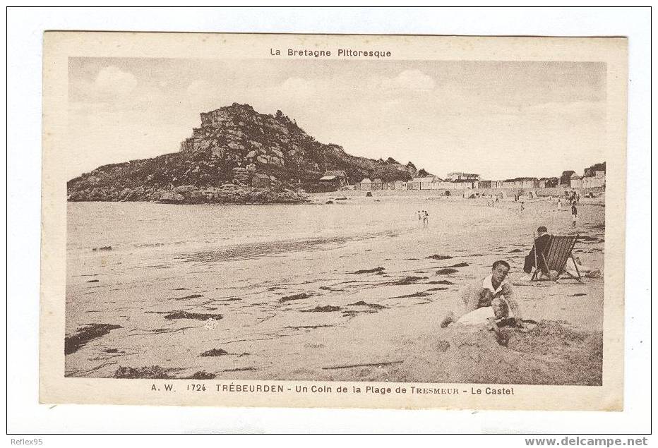 TREBEURDEN - Un Coin De La Plage De Tresmeur - Le Castel - Trébeurden